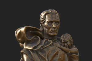 модель памятника для 3Д печати