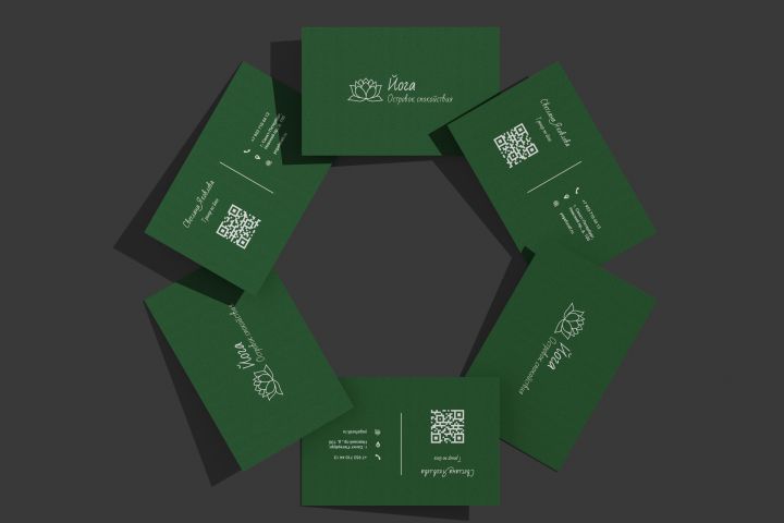 Логотип в стиле минимализм + оформление визитки - 5440940