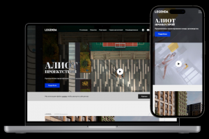 Сайт для компании Алиот Проектстрой