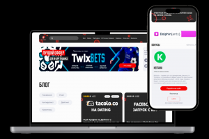 Сайт-блог для медийной личности