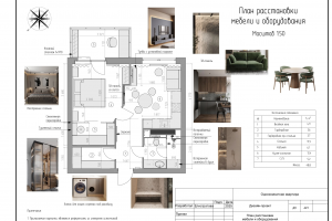 План расстановки мебели и оборудования