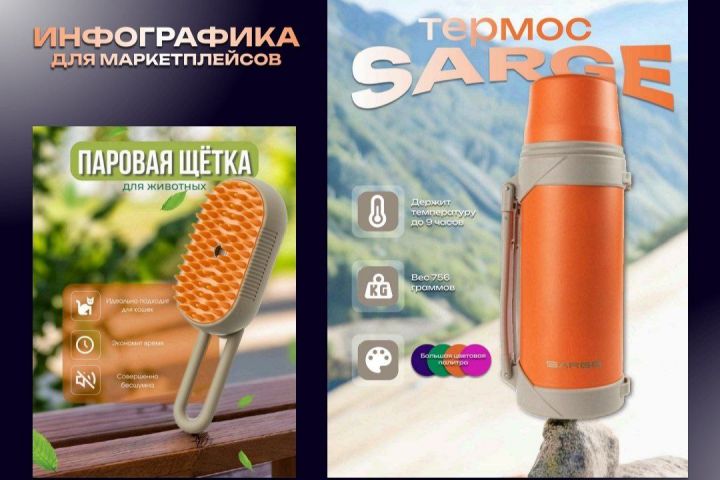 Инфографика для маркетплейсов - 5441564