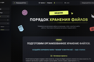 Внутренний обучающий проект UX / UI Дизайну