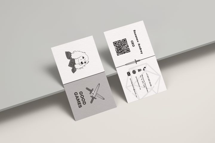 Детализированный логотип + оформление визитки - 5443376