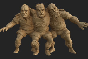 композиция "Регбисты"