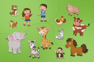 Разработка персонажей для детской настольной игры "3Детландии""