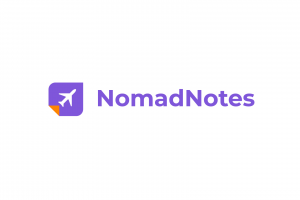 Логотип для заметок путешественника Nomadnotes.io