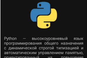 Мобильное приложение "Справочник для Python"