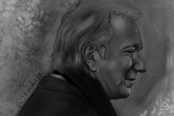 Портрет Алана Рикмана