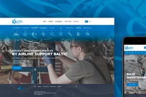 Сайт «Airline Support Baltic»