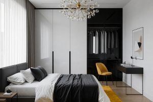 спальня в стиле минимализм