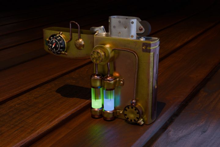 Моделирование пропсов, элементов окружения - 5449009