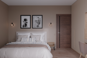 Визуализация спальни Лозовое