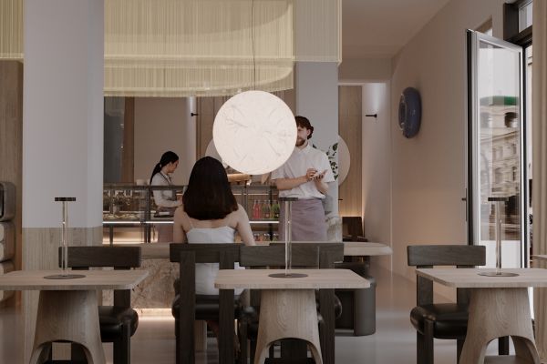 Визуализация кафе "Циники"