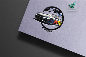 Логотип для экспортной автокомпании DM AVTO