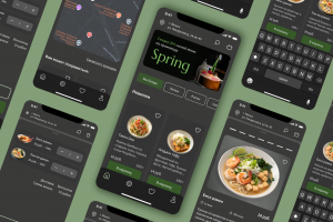 Мобильное приложение по доставке еды