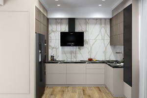 Дизайн загородного дома 166 кв.м МО - кухня-гостиная