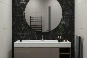 Дизайн - проект квартиры 53 кв.м ЖК Папанинский - санузлы