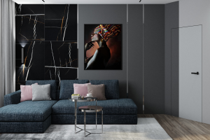 Дизайн - проект квартиры 43 кв.м г.Москва - гостиная