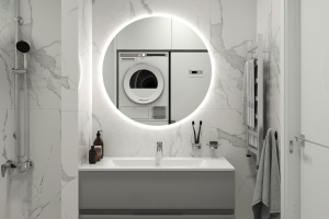 Дизайн - проект квартиры 52 кв.м ЖК Кит-санузлы