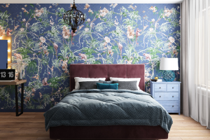 Дизайн проект квартиры 40 кв.м г.Москва - спальня