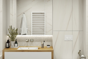 Дизайн проект квартиры 80 кв.м ЖК Лица - санузлы