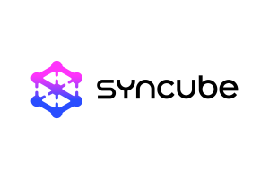 Логотип для компании Syncube — приложения для Shopify