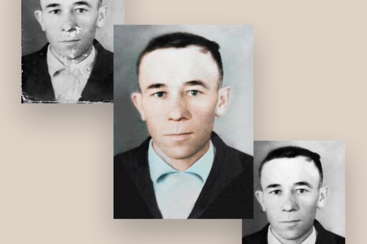 Реставрация и оцветнение фото