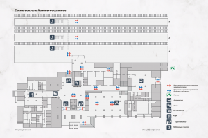 Схема-чертеж для компании