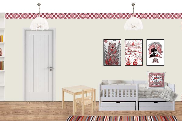 Детская комната для 2 детей