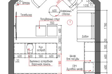 План расстановки мебели