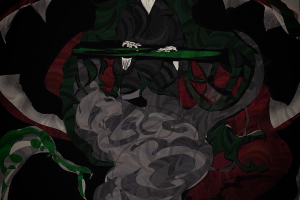 Концепт японских ёкаев (духов)