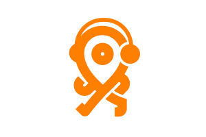 Разработка логотипа для аудиогида в кармане. Туристический телеграмм бот