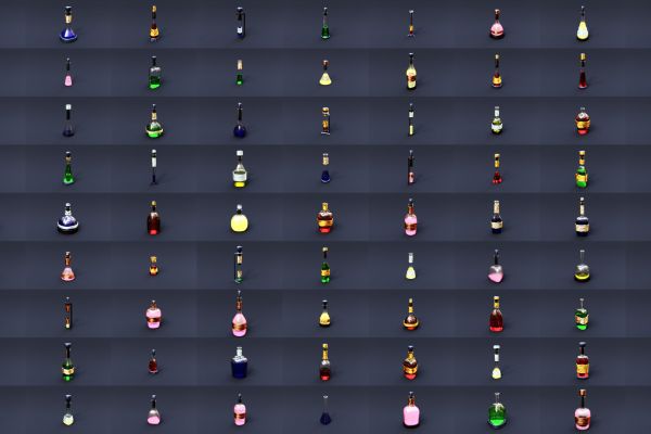 Процедурное моделирование, генератор банок