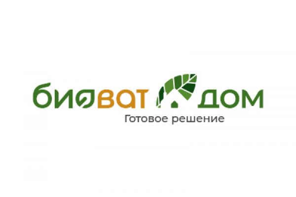 Логотип для направления малоэтажного строительства Biovat Dom
