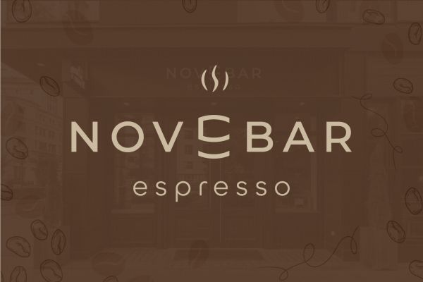 Логотип кофейни Nove Bar