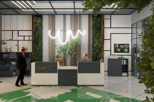 Проект офисного пространства для мебельного производства Белоруссия