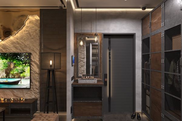 Проект квартиры 95 м2 в стилистике Loft г.Тольятти