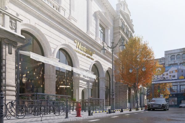 Проект ресторана Натали(презентационный концепт)