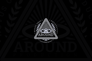 Логотип продюсерского центра Around Production