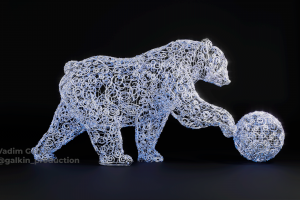 Визуализация. Техническая. 3Д модель