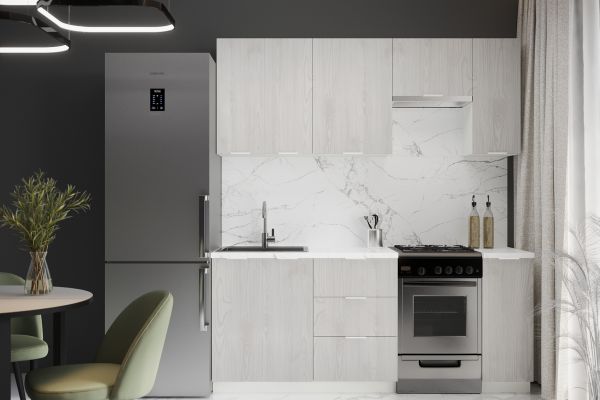 Типовая кухня для салона мебели в вариациях