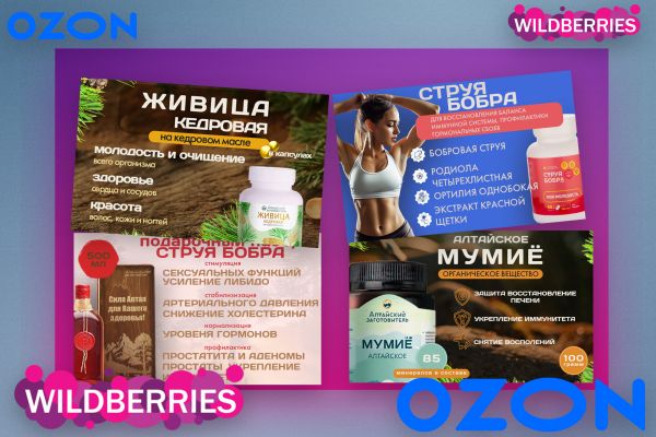 Инфографика для маркетплейсов