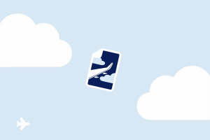 Логотип одного хорошего цента услуг для визовых агентов