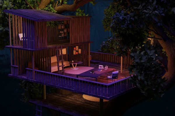 3Д-сцена для игры