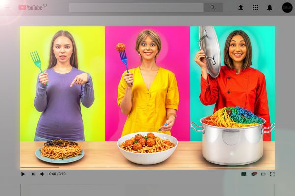 Создание превью детского развлекательного ролика