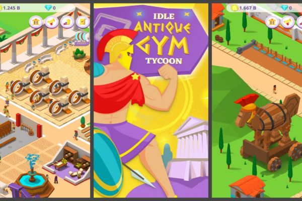 Idle Antique Gym Tycoon