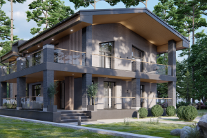 Проект жилого дома "STEEL"