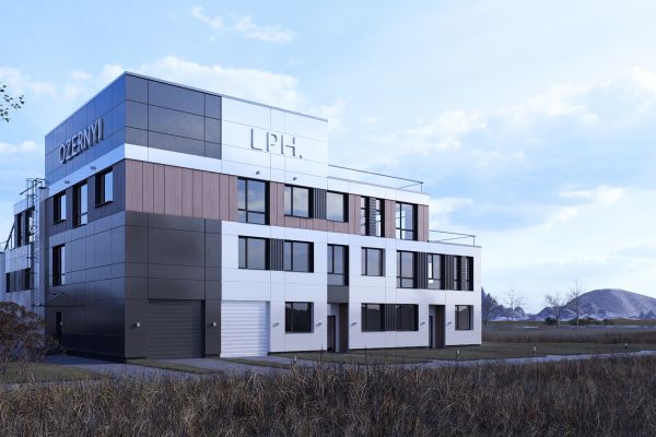 Проект комплекса индивидуальных жилых домов "OZERNIY LPH"
