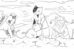 Иллюстрации для магазина чая